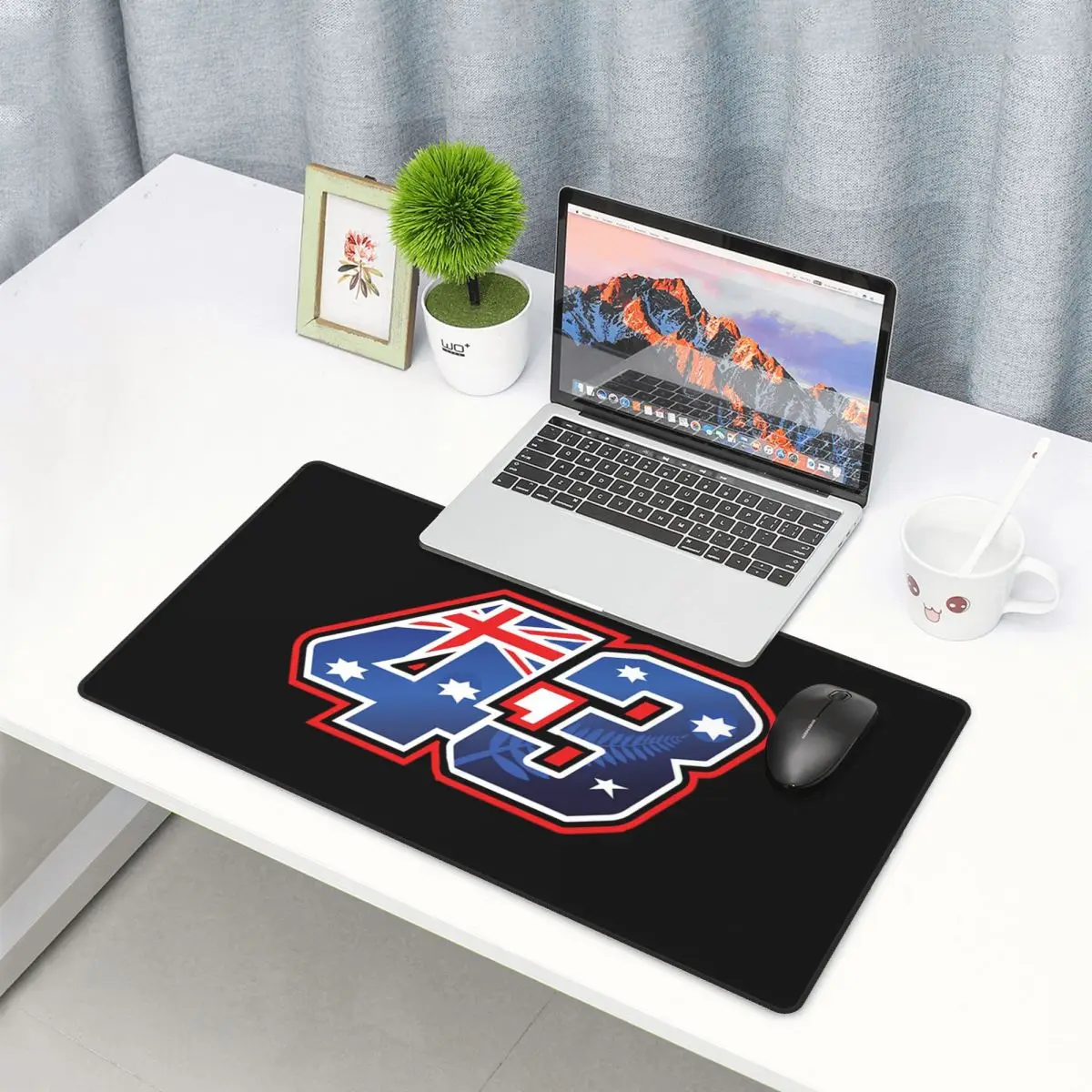 Gaming Keyboard Number Pad - 大型マウスパッド ジャック・ミラー ナンバーオーストラリア ゲーマー PC ラップトップマット