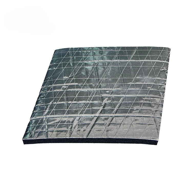 Foam Dampener Sheet - ヒートシールド 車用防音材 ノイズダンパーサウンドデッドナー ヒートバリアマット アルミシート付きクローズドセルフォーム