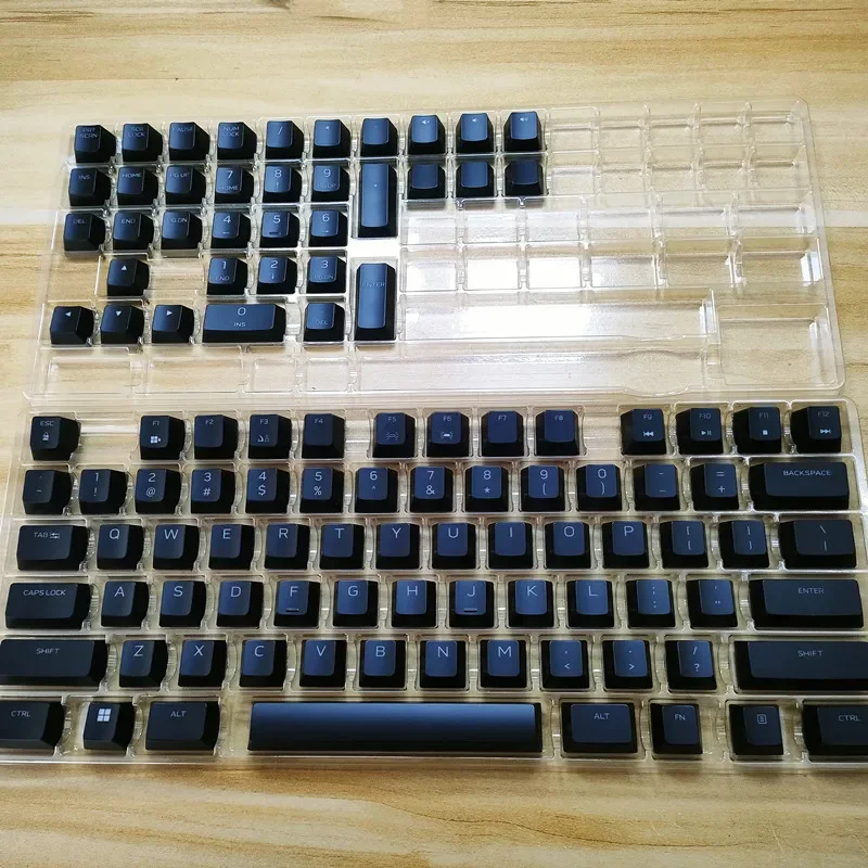 Keyboard Gaming Black - Dell Alienwareの交換用キーキャップ、メカニカルRGBゲーミングキーボード、シングル、ブラック、aw410k