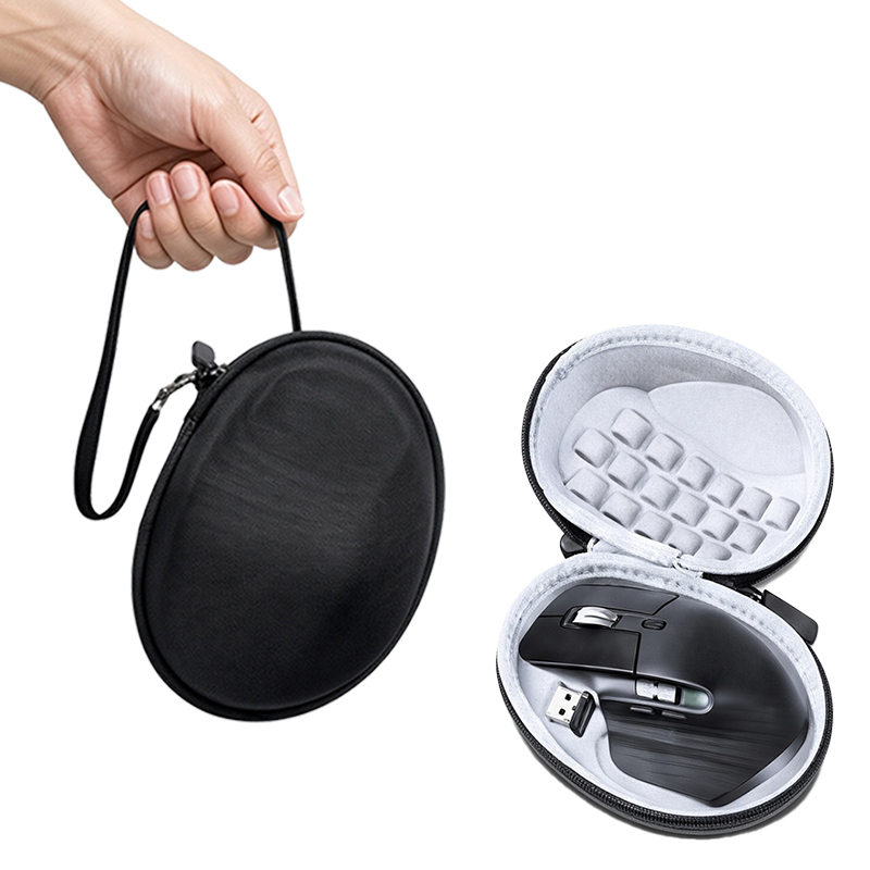 Logitech Mouse G502 - ロジテック MX Master3、MX Master2S、G502 ワイヤレスゲーミングマウス用、硬質EVA製保護ケース。持ち運び可能な耐衝撃収納バッグ。