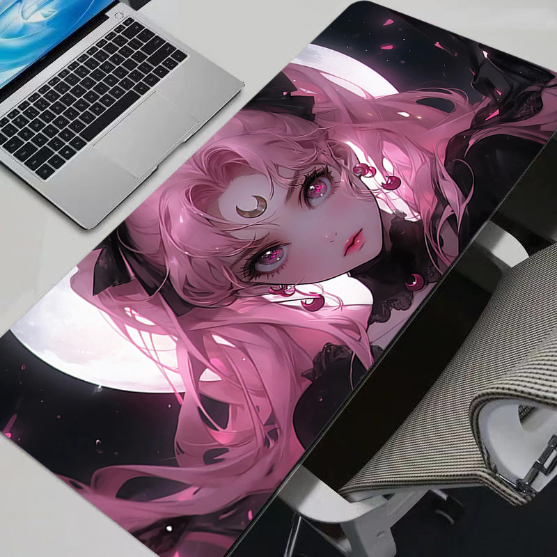 Gaming Keyboard Nearby - マウスパッド S-セーラームーン アニメ マウスパッド ゲーマー キーボード