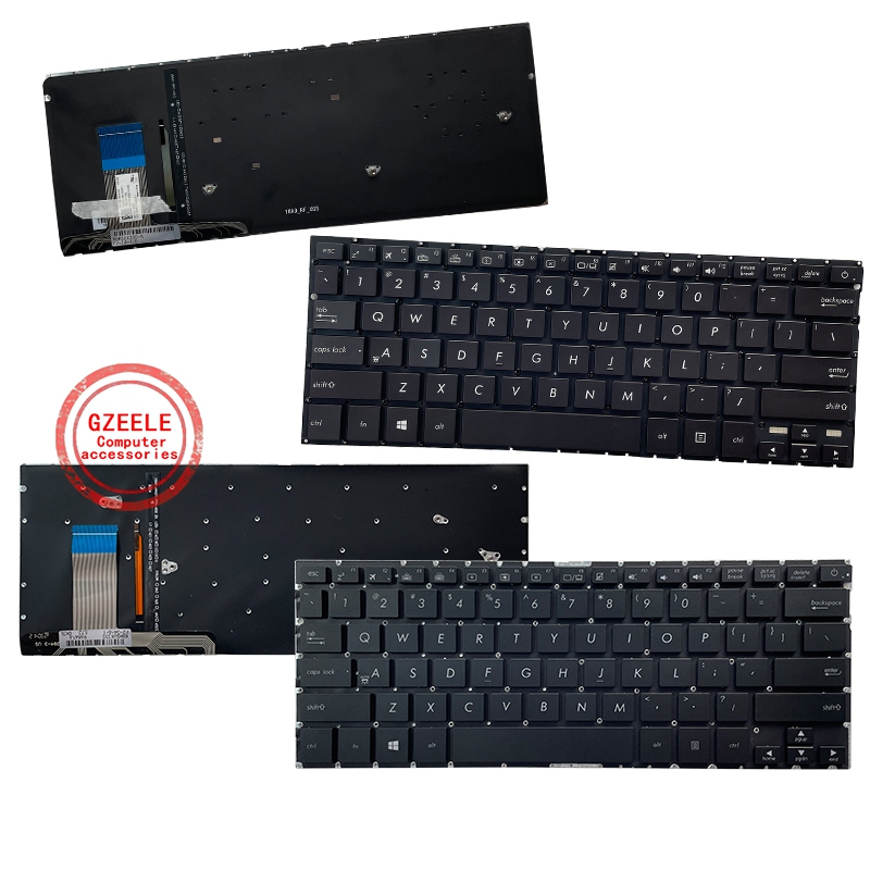 Gaming Keyboard Backlit - 新しい米国ラップトップブラックキーボード ASUS UX305 UX330 UX330UA U3000C/CA
