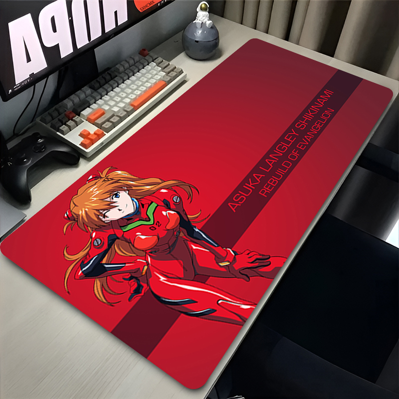 Gaming Keyboard Brands - マウスパッド大型ゲーミングマウスパッド XXL キーボードゲーマーマウスパッドラップトップデスクマットアニメガールアスカ E-エヴァンゲリオンマウスマット