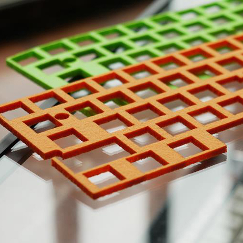 メカニカルキーボード用の吸音フォームパッド,厚さ3.3mm - Foam Dampener Sheet のレビューと価格