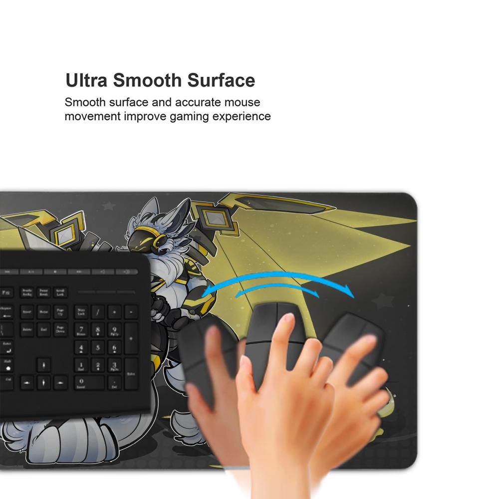 Protogen マウスパッド キーボードマウスパッド 大型 - Gaming Keyboard Typewriter のレビューと価格