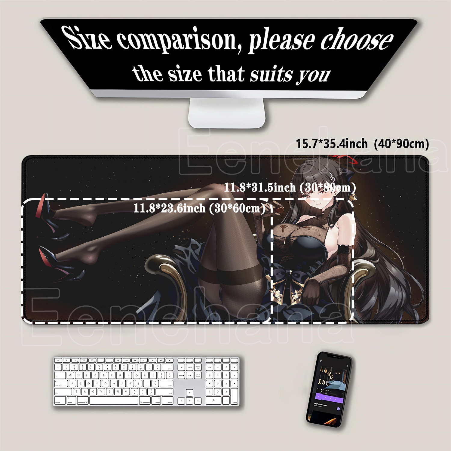 ゲームブルーアーカイブ ツカツキリオ かわいいマウスパッド  - Gaming Keyboard Typewriter のレビューと価格