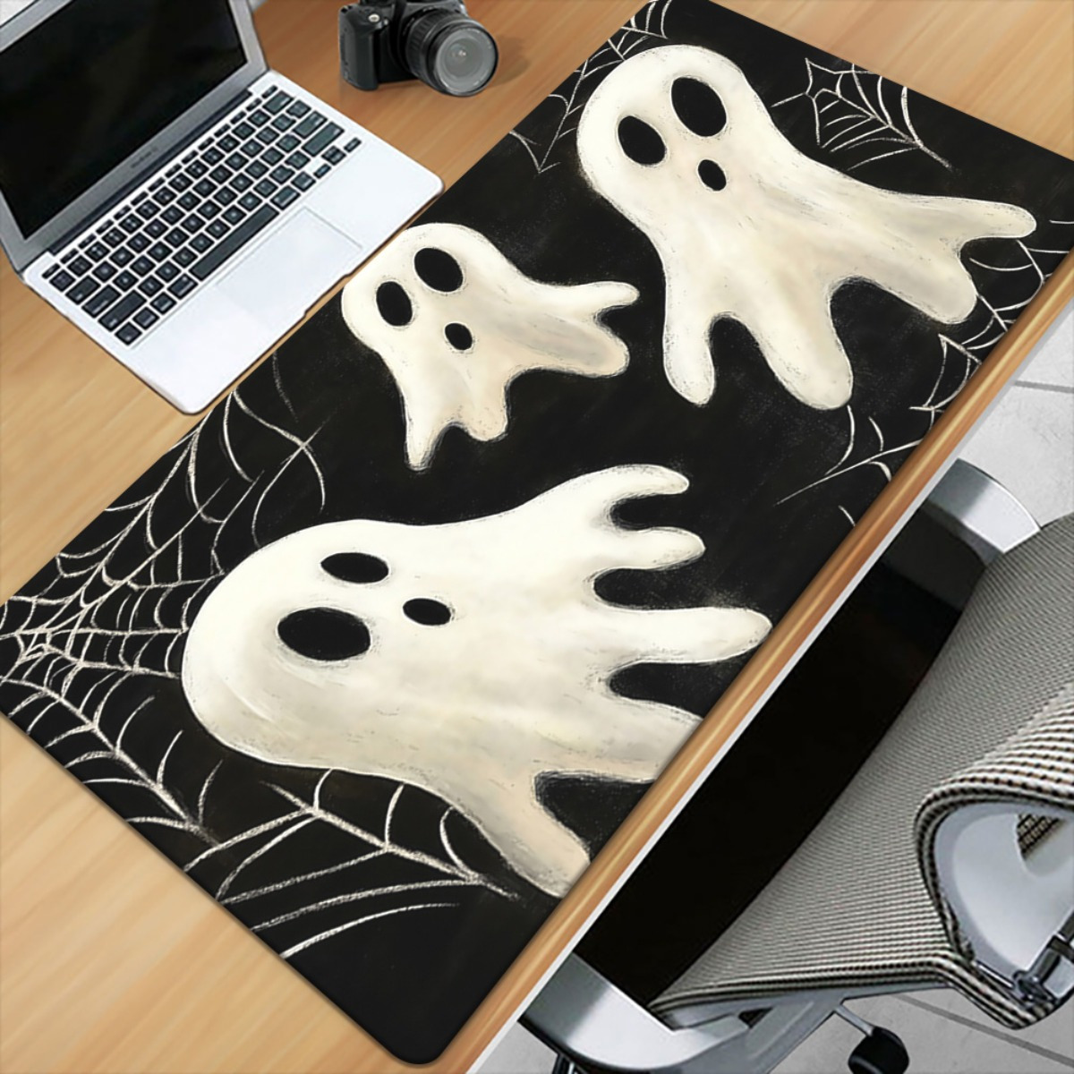 ブランド Ghost Web マウスパッド、アイアンアートデ - Gaming Keyboard Brand のレビューと価格