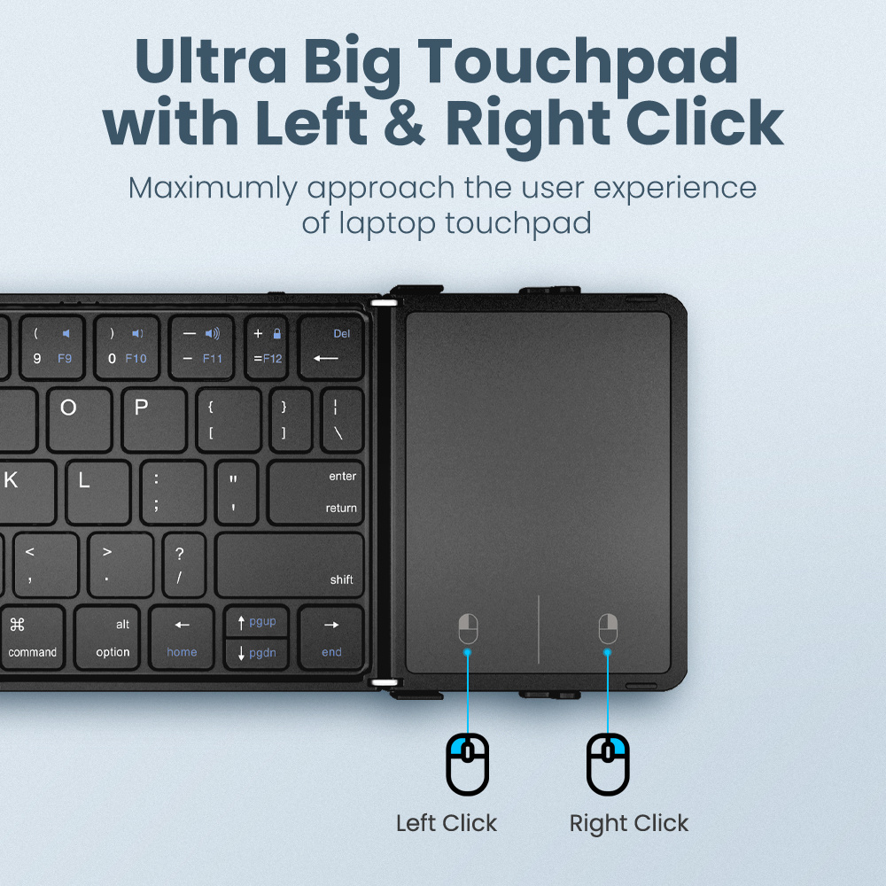 BOW 韓国/ロシア ワイヤレス折りたたみキーボード タッチ - Gaming Keyboard Number Pad のレビューと価格