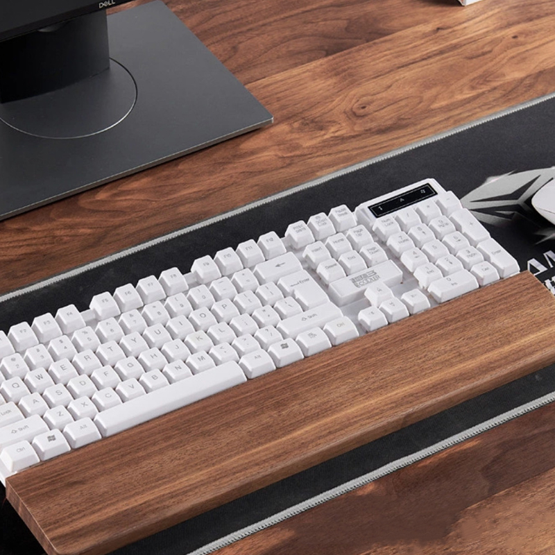 無垢のウォールナットキーボードリストレストクッション、人間工 - Wrist Rest Wood のレビューと価格