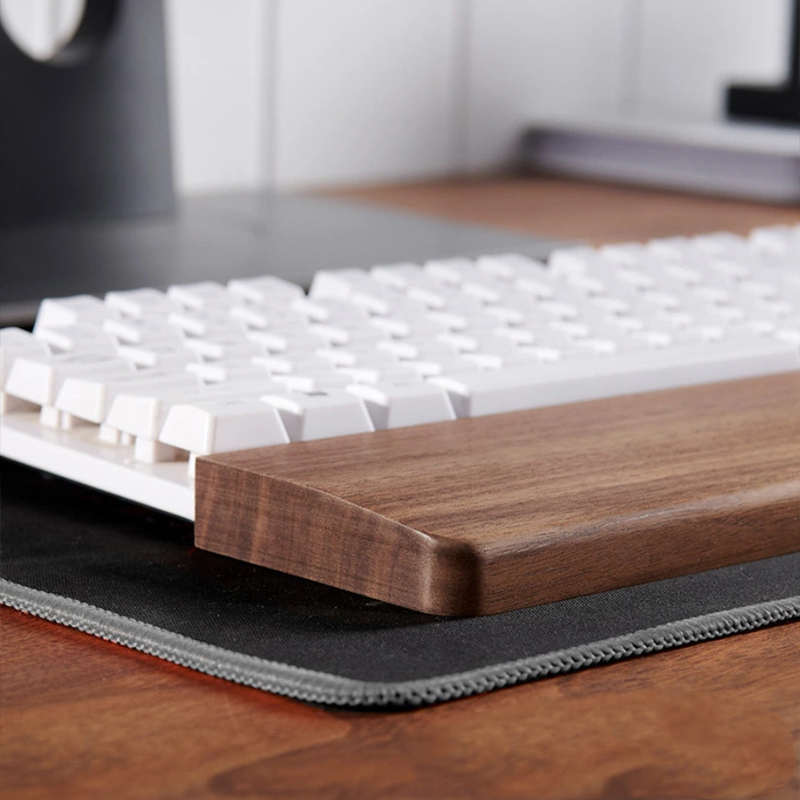 無垢のウォールナットキーボードリストレストクッション、人間工 - Wrist Rest Wood のレビューと価格