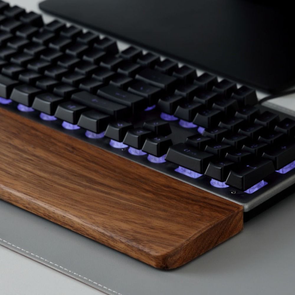 新しい木製キーボードリストレスト（60/87/104キー対応 - Wrist Rest Wood のレビューと価格