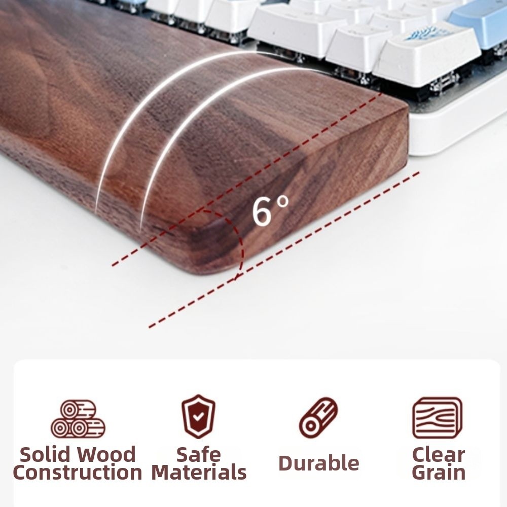 新しい木製キーボードリストレスト（60/87/104キー対応 - Wrist Rest Wood のレビューと価格