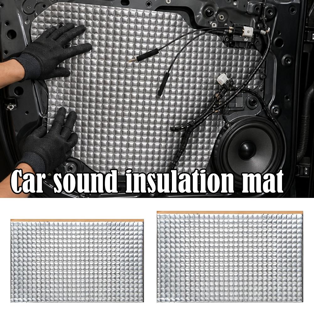 車用防音マット ブチルゴム製衝撃吸収ボード 自己粘着式ノイズ - Foam Dampener Sheet のレビューと価格