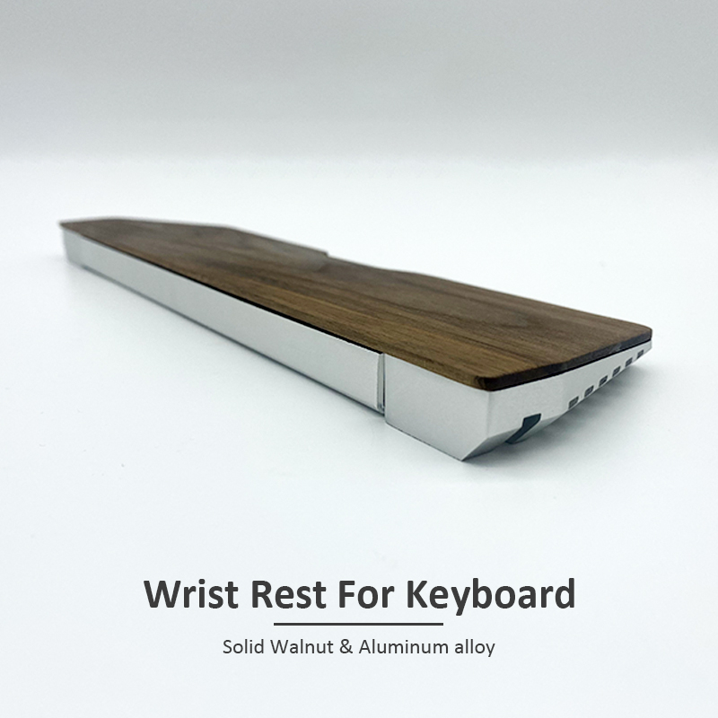 Kashcy ソリッドウォールナットウッド & アルミニウム - Wrist Rest Wood のレビューと価格