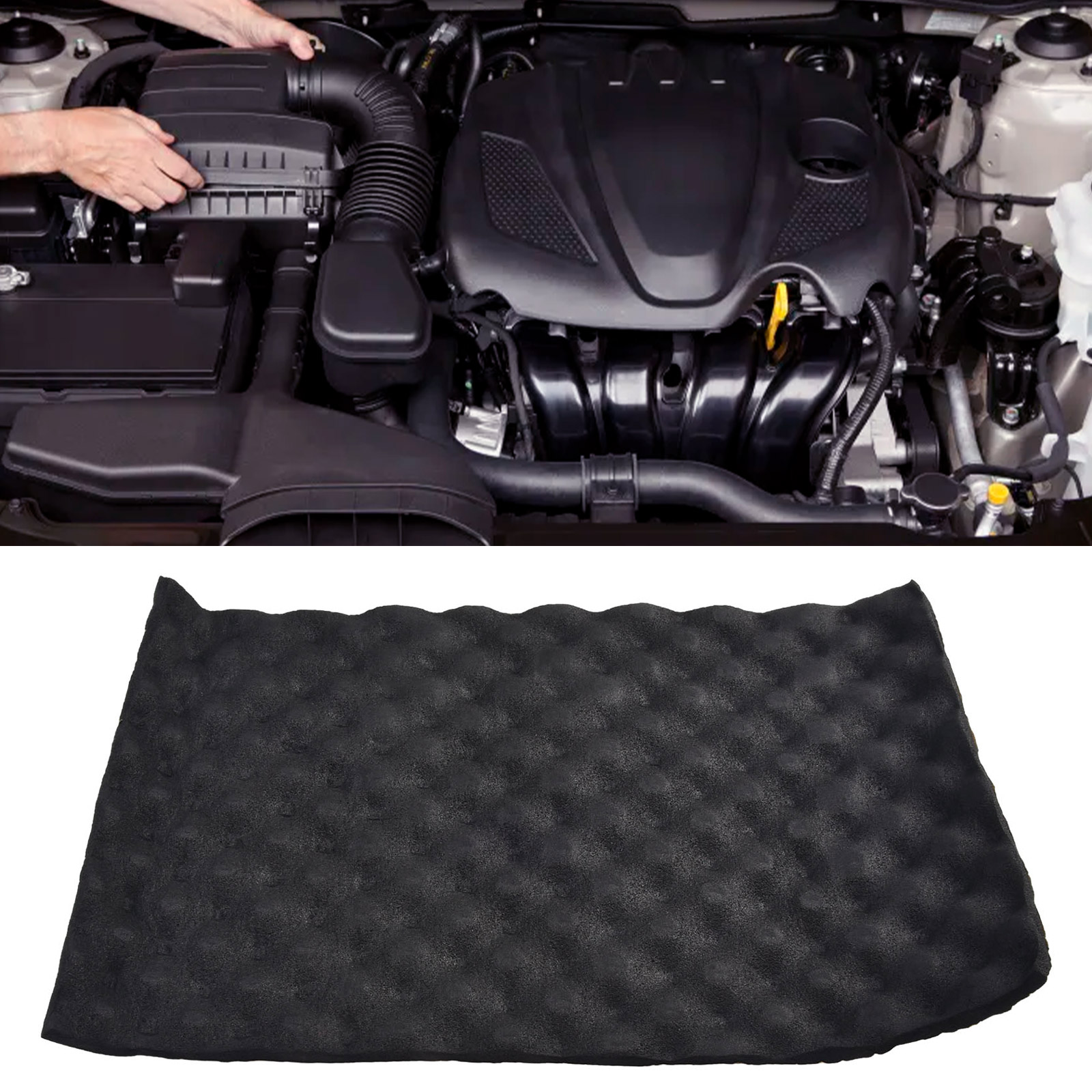 2 センチメートル車の消音器ノイズ絶縁音響減衰フォームサブウ - Foam Dampener Sheet のレビューと価格