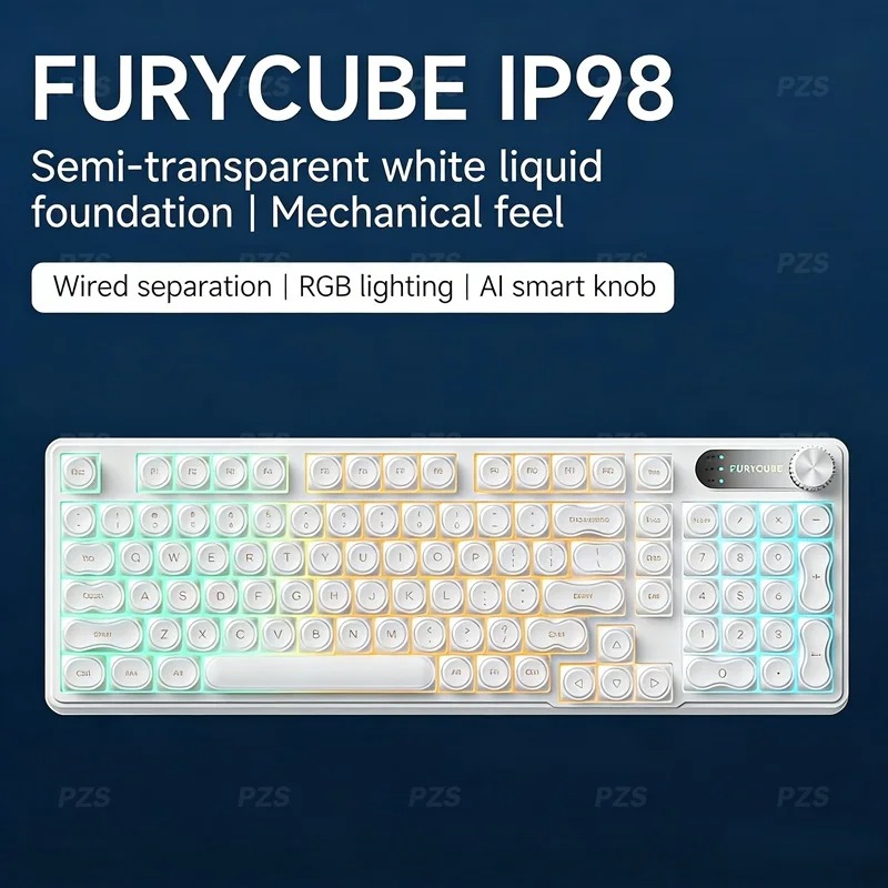 IP98 FURYCUBE 有線ゲーミングメンブレンキーボー - Gaming Keyboard Ip98 のレビューと価格