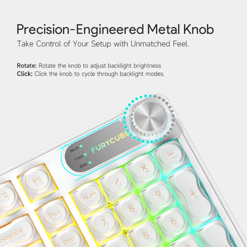 IP98 FURYCUBE 有線ゲーミングメンブレンキーボー - Gaming Keyboard Ip98 のレビューと価格