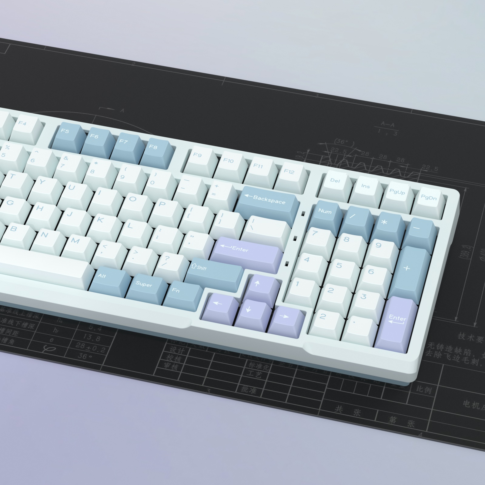 KBDiy GMK イリュージョンキーキャップチェリープロフ - Gaming Keyboard Number Pad のレビューと価格