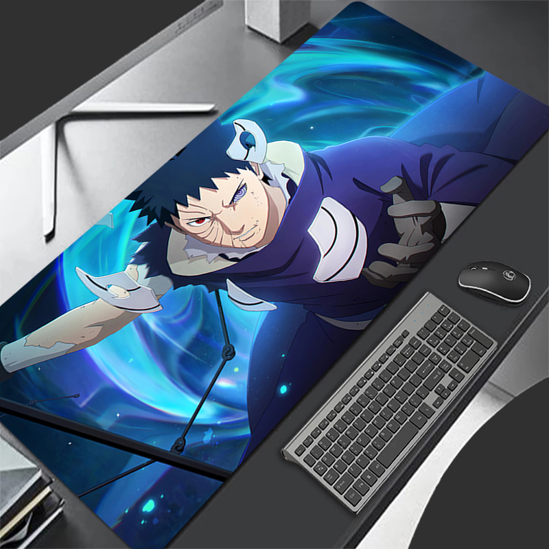 マウスパッドアニメカーペ大型ナルトうちはオビトPCゲーマーコ - Gaming Keyboard Nearby のレビューと価格