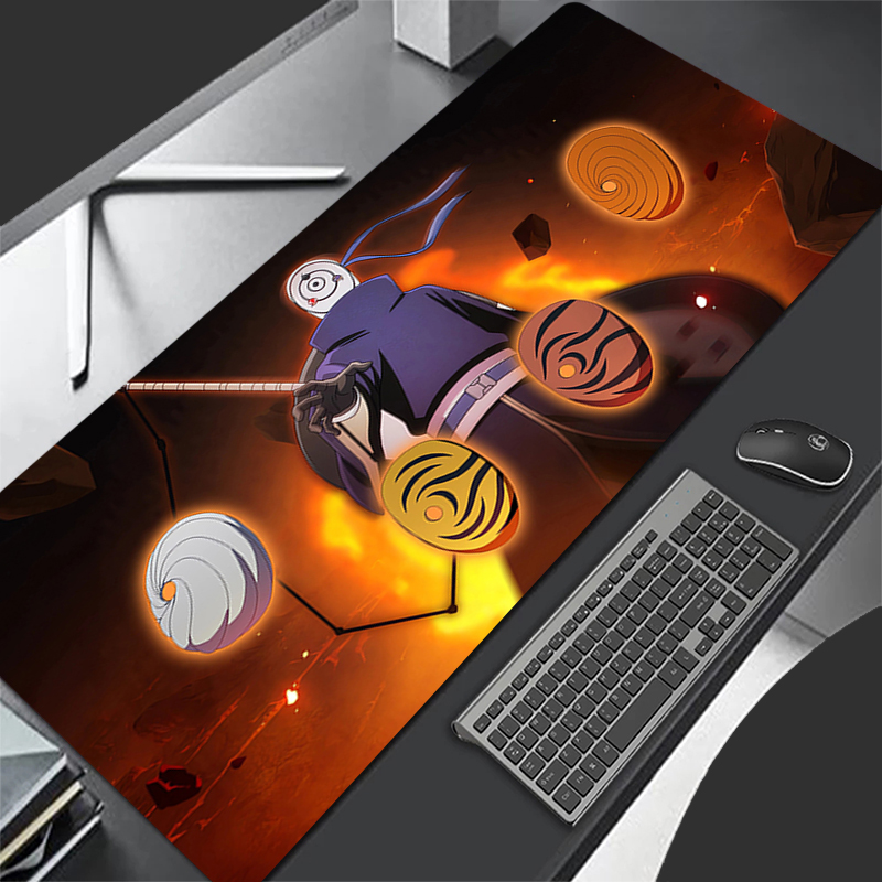 マウスパッドアニメカーペ大型ナルトうちはオビトPCゲーマーコ - Gaming Keyboard Nearby のレビューと価格